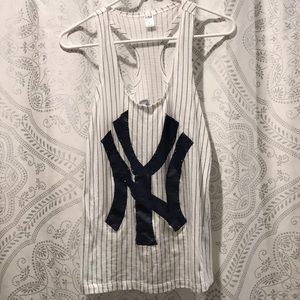 PINK NY Yankees Tank